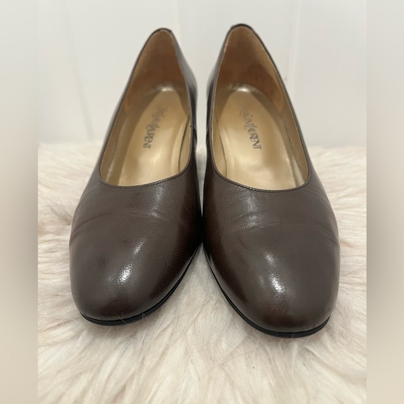Womens YsL Shoes Size 6.5 Brown - Picture 5 of 6